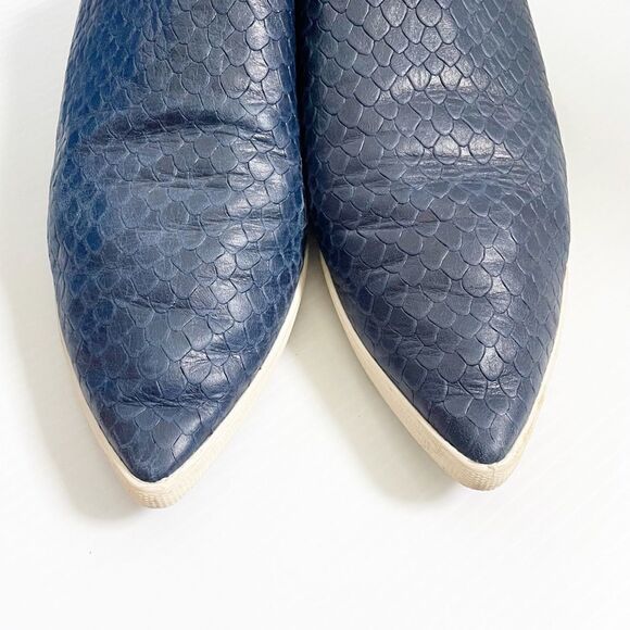 Blue Textured Flats - Picture 3 of 6